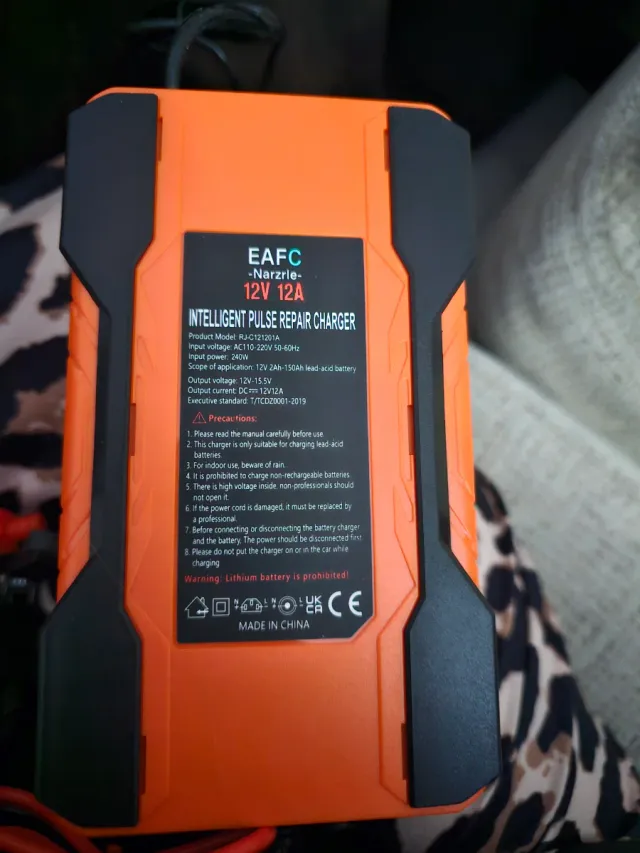 Cargador Baterías EAFC 12V 12A