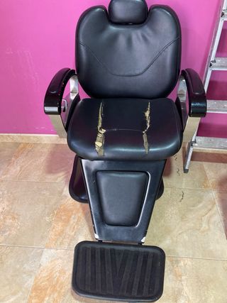 Sillón de Barbería Negro