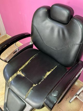 Sillón de Barbería Negro
