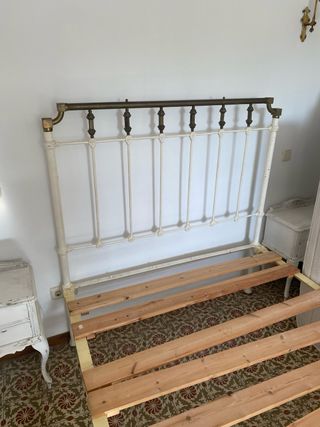Cama antigua forja 140x218cm