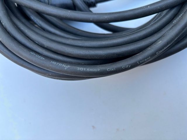 Alargador autocaravana exterior 20 metros