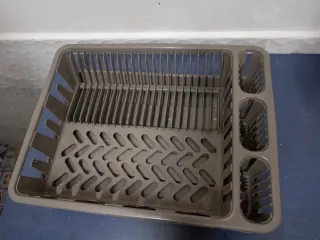 Escurridor de plástico para platos,y cubiertos