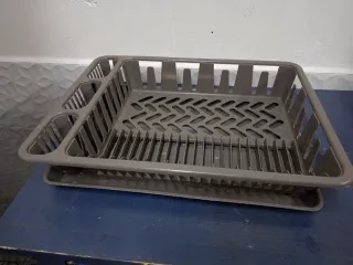 Escurridor de plástico para platos,y cubiertos