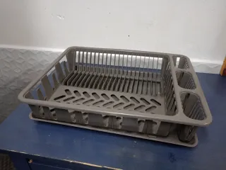 Escurridor de plástico para platos,y cubiertos