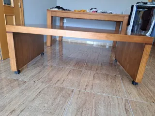 Mesa de centro madera maciza