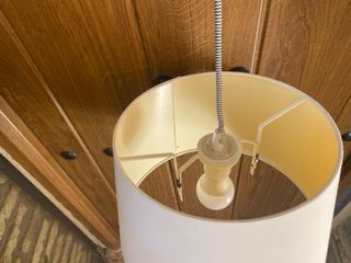 Lámpara de techo tela