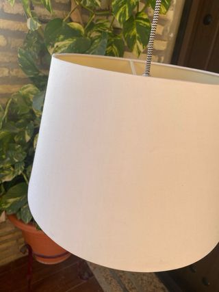 Lámpara de techo tela