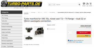 Colector Turbo VR5 2.3