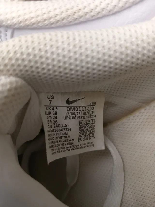 Zapatillas Nike Court Vision Alta LTR Blancas