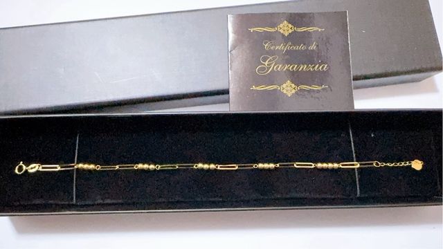 Bracciale Fantasia in oro 18kt 750 con sfere