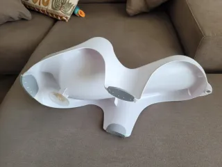 Asiento bañera bebé blanco