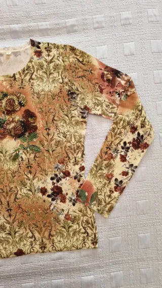 Maglioncino vintage a fantasia