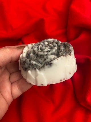 Sapone artigianale karité mirtilli vaniglia