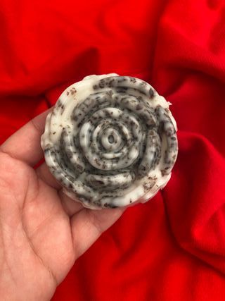 Sapone artigianale karité mirtilli vaniglia