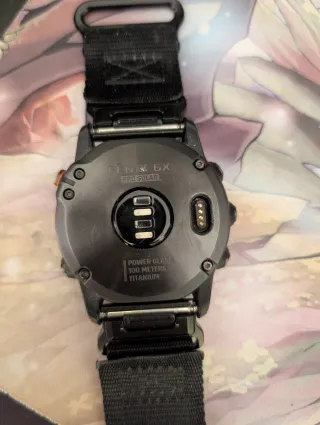 Garmin Fenix 6X Pro Solar + Soporte Bici