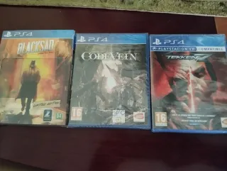 Lote 7 Videojuegos PS4 Precintados