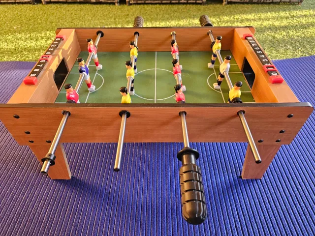 Futbolín de mesa