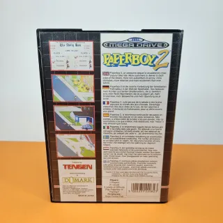 paperboy 2 per sega mega drive completo di manuale