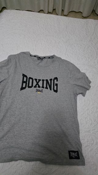 Camiseta Boxeo Everlast Talla 2XL Gris