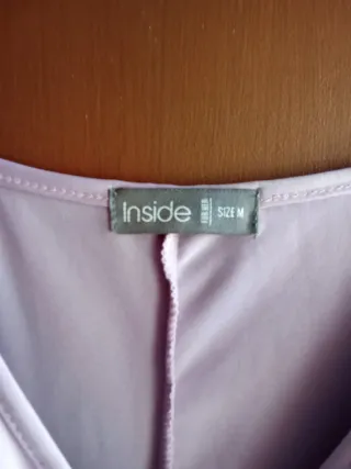 Vestido lencero morado Inside Eve