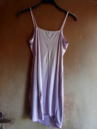 Vestido lencero morado Inside Eve