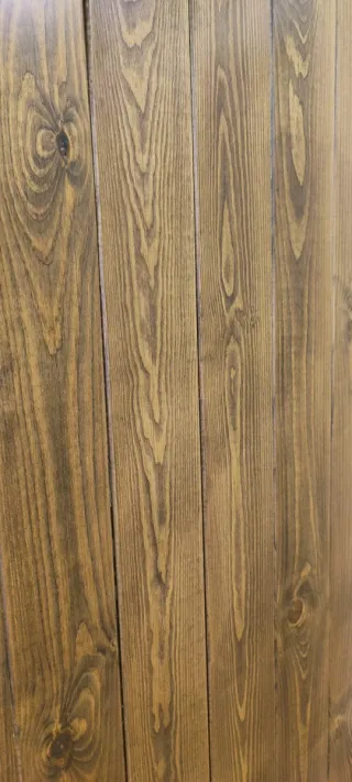 Puerta granero madera maciza con guía