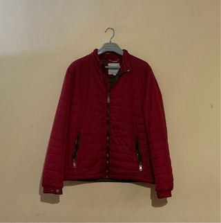 Parka Hombre Talla L Roja
