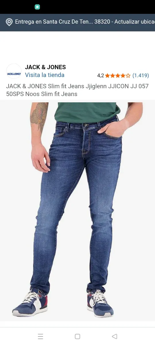 Pantalones vaqueros Jack & Jones Slim fit