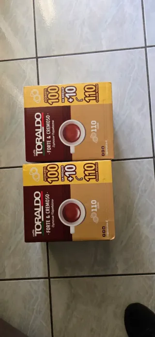 Cialde Toraldo Miscela Forte e Cremosa - 110 pz