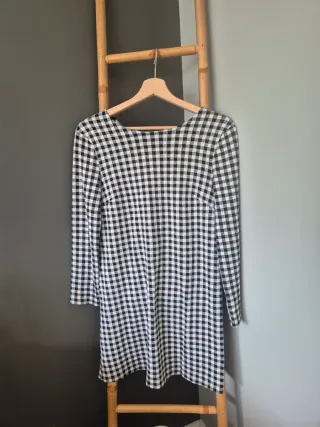 Vestido Mango Cuadros Vichy