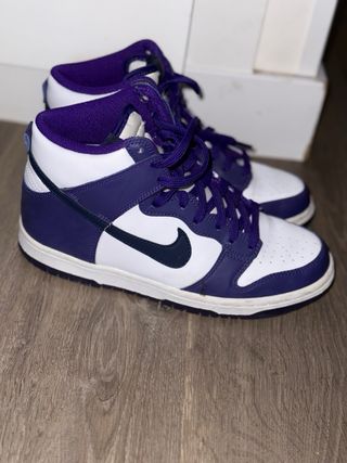 Nike Air Force 1 High Morado Blanco