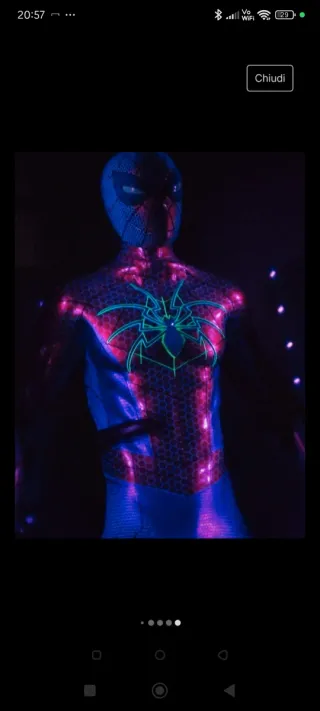 Spider-Man Tuta Armatura MKIV Marvel