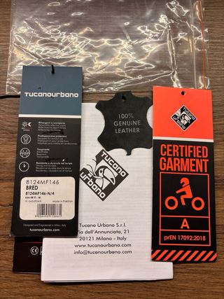 Chaqueta de cuero moto