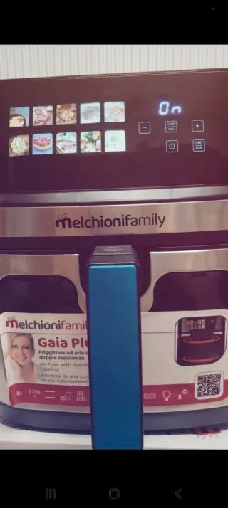 Friggitrice ad aria Melchioni Gaia Plus 8L