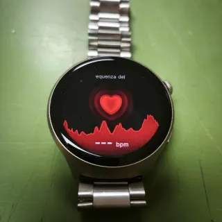 Smartwatch multicolor e argento