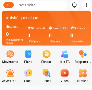 Smartwatch multicolor e argento