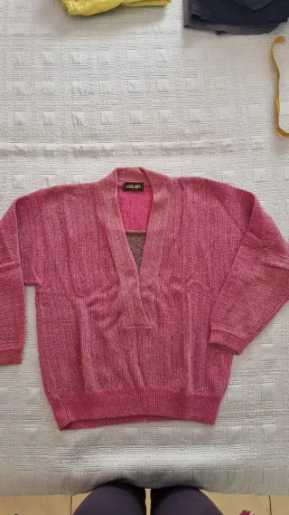 Maglioncino MILAR fucsia 60% lana
