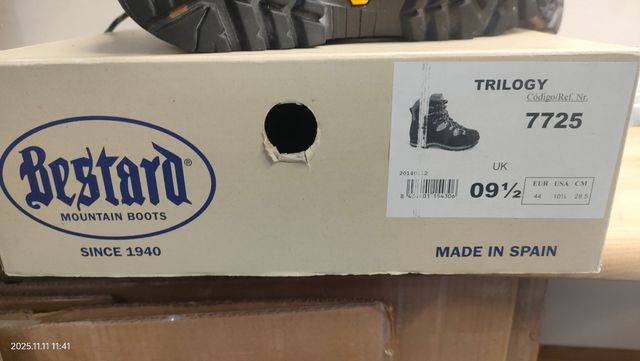 Botas Montaña Bestard Trilogy Goretex suela Vibram