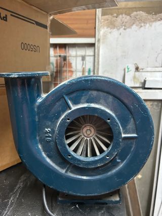 Turbina de aire industrial