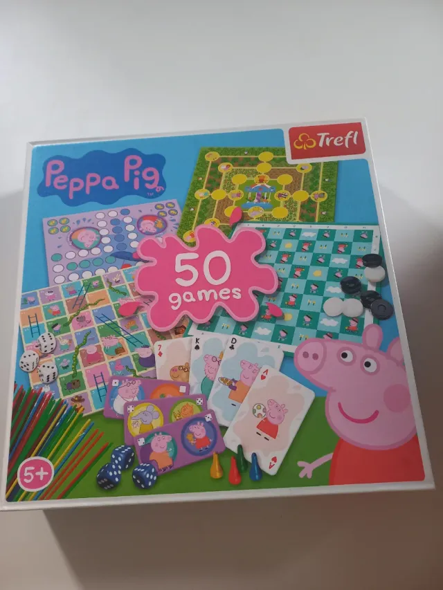 Juego 50 Juegos Peppa Pig Trefl