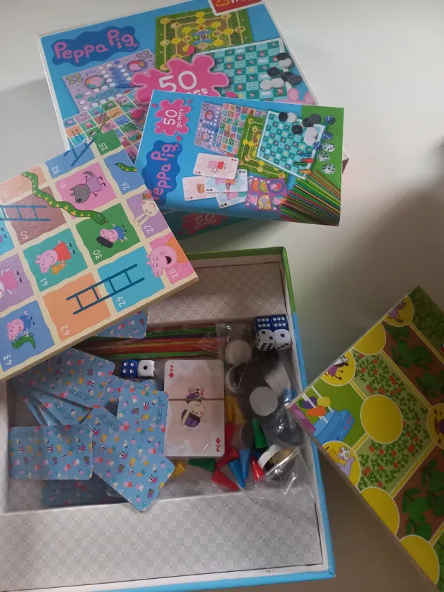Juego 50 Juegos Peppa Pig Trefl