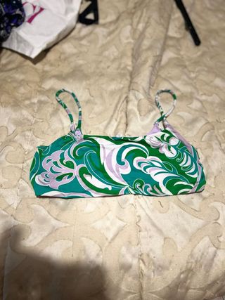 Top Emilio Pucci fantasia floreale