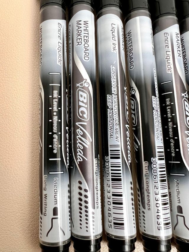 10 Rotuladores BIC de Pizarra