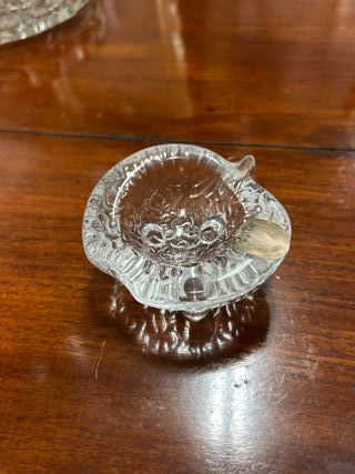 Cenicero Cristal Diseño Manzana