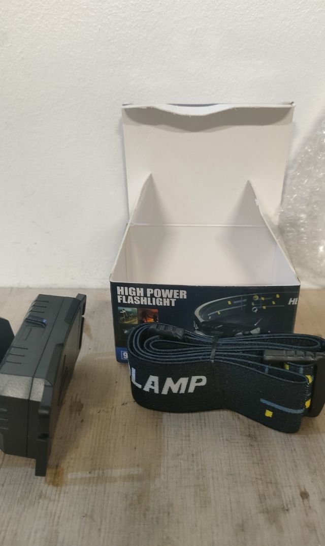 Linterna Frontal LED Alta Potencia