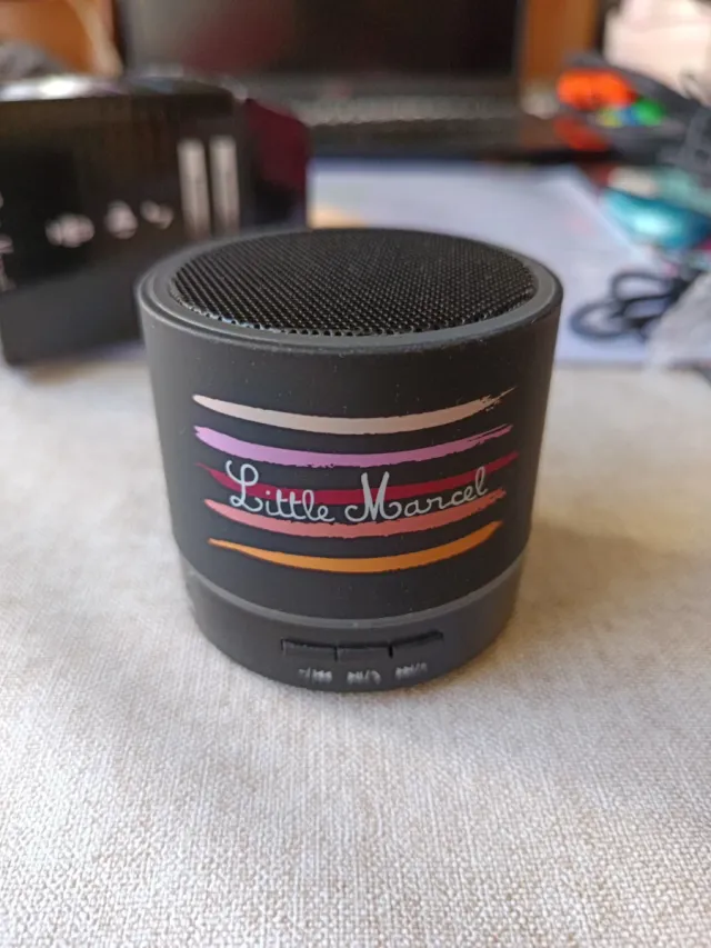 Altavoz Bluetooth Negro Multicolor