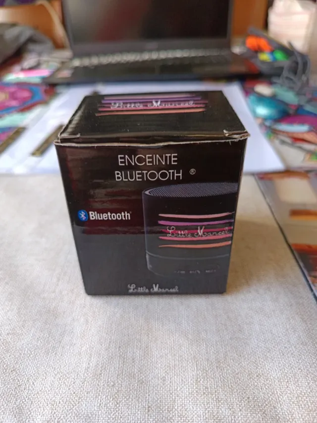 Altavoz Bluetooth Negro Multicolor