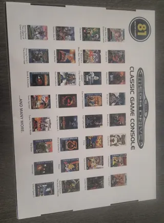 Consola Sega Mega Drive Mini Classica