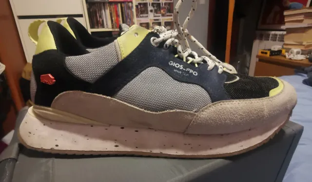 Zapatillas GIOS-PPO Beige/Negro/Azul/Gris/Amarillo