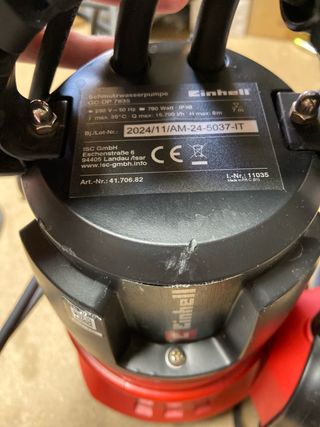 Bomba de agua Einhell GC-DP 7835 780W